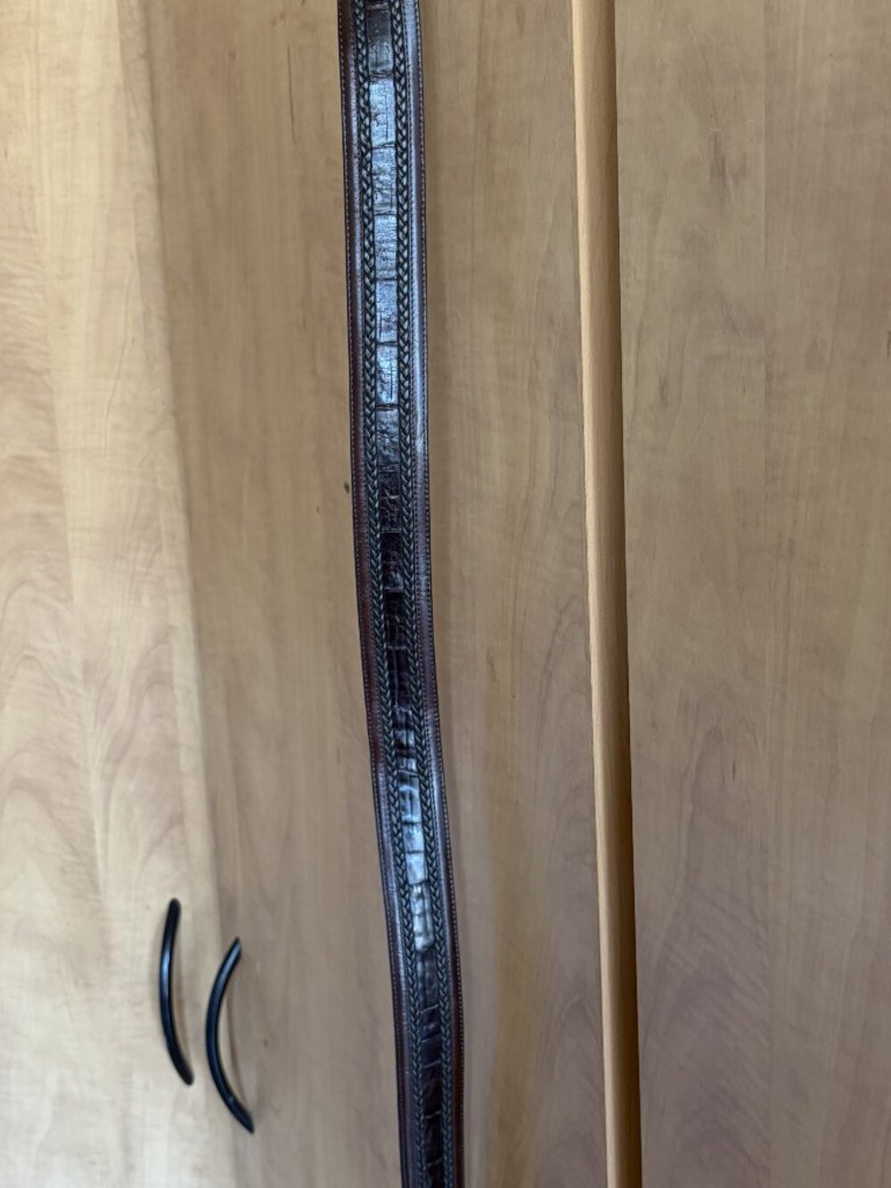 Mezlan Fuscus Crocodile Belt